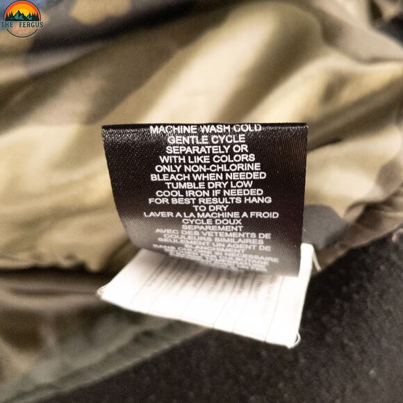 Empyre Y2K Bomber Jacket Blue Cotton Canvas Long Sleeve Hooded Full-Zip Men's S - Picture 15 of 15